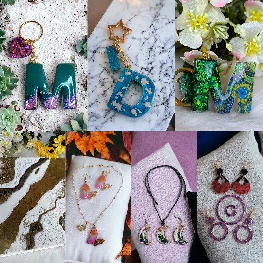 Ideas cratrivas con resina epoxi